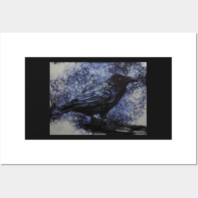 Blackbird Wall Art by AndreaAtkinsArt